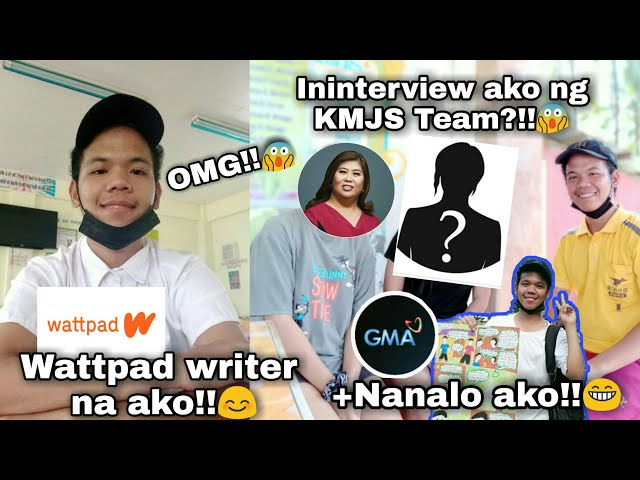 Interview With KMJS?😱😱 + Nanalo ako!😊 | My Wattpad Journey❤