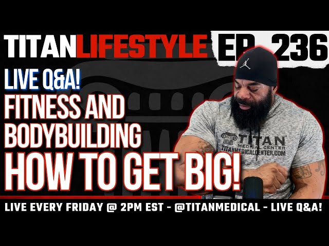 Titan Lifestyle - Live Q&A with BIG Dru! Fitness, Bodybuilding and much more.