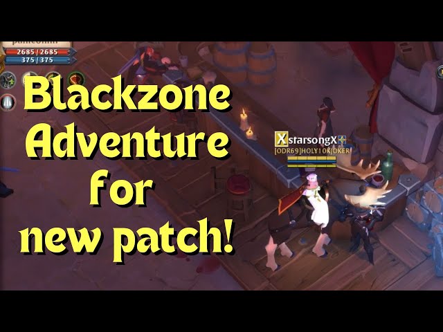 【Albion Online】Roaming in blackzone to try some new patch thing. 黑區逛逛找新版本的東西