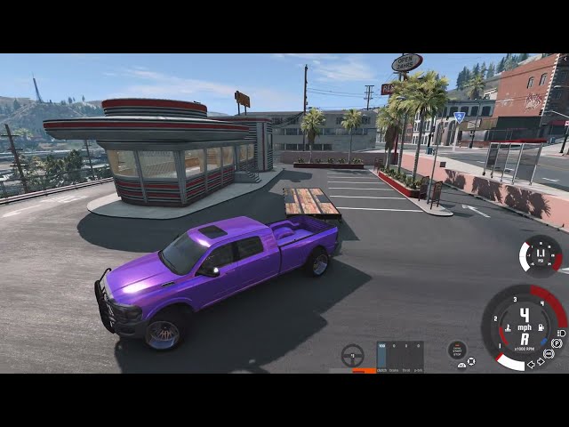 BeamNG.Drive- Picking up the new drag build