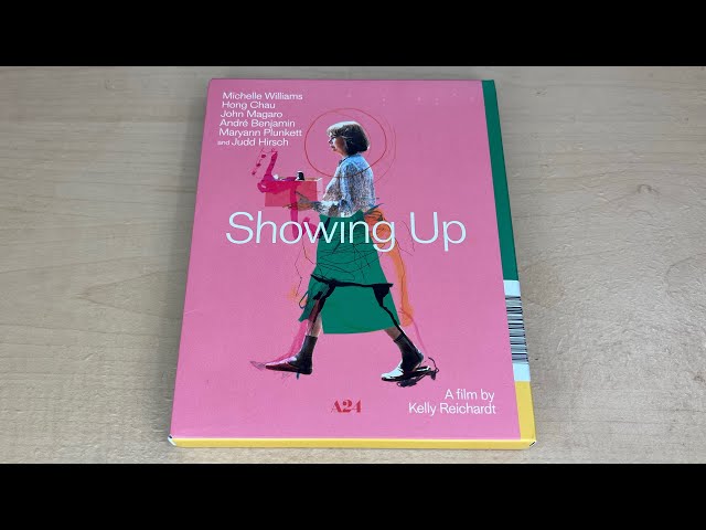 Showing Up - A24 Shop Exclusive Collector’s Edition 4K Ultra HD Blu-ray Unboxing