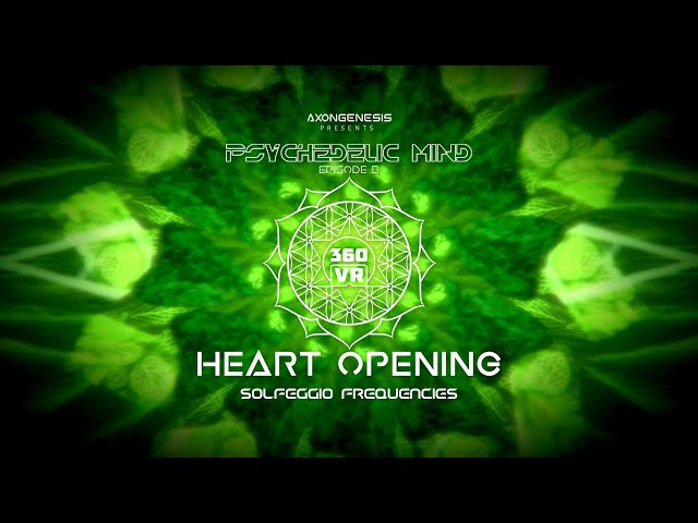 360 VR - Heart Opening Meditation - Psychedelic Mind Ep 5 - Solfeggio Frequencies