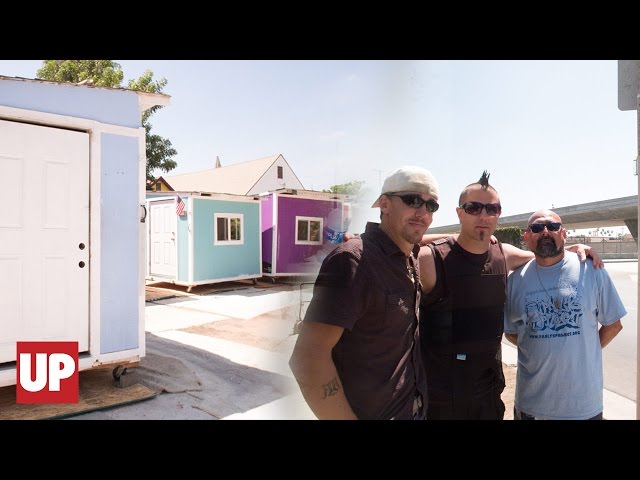 Tiny Houses  For The Homeless in Los Angeles | UPROXX Reports