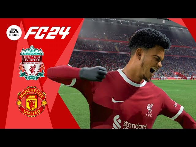 PS5 FC 24 Liverpool vs Manchester United | Premier League