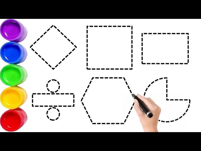 learning for kindergarten shape color draw for kids rhyme kids Hickory DickoryDock-4 Monkey-cake04