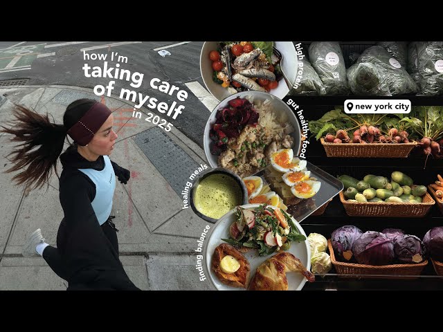 taking care of myself in 2025 | my balanced nutrition & fitness goals