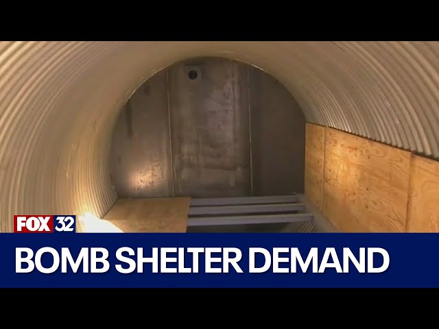 As global conflict rises, so do use of private bomb shelters