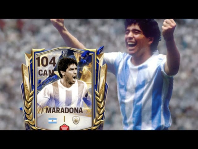 EA FIFA Mobile fc 25  MARADONA A 25 NIVELES  EA FIFA Mobile fc