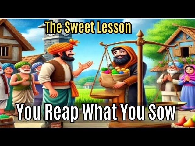 MORAL STORY - The Sweet Lesson: You Reap What You Sow