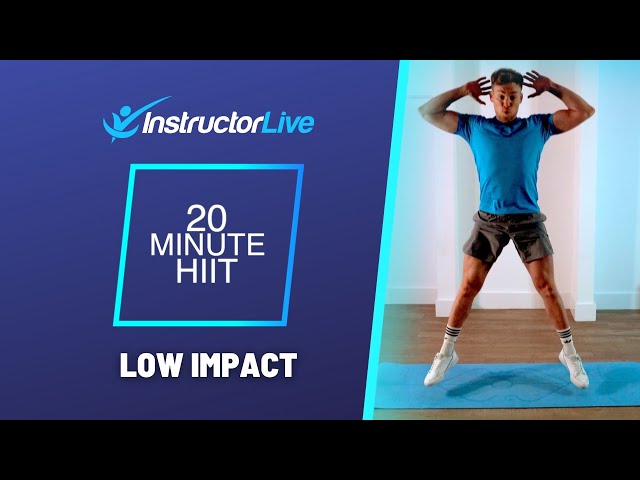 20-Minute Low Impact HIIT Workout | Full-Body Burn for All Fitness Levels 🔥