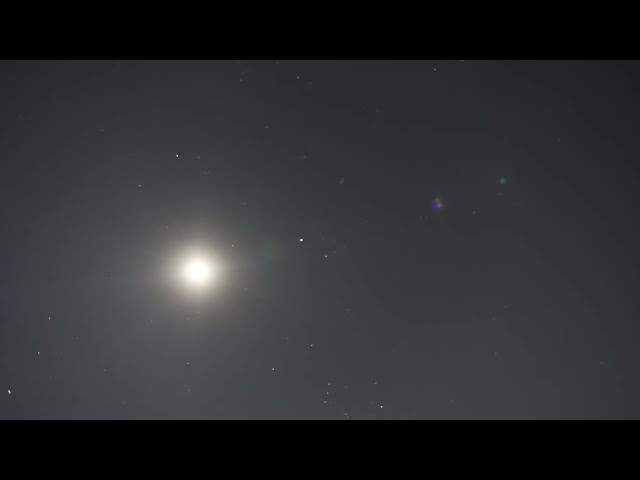 Night sky time lapse 1/11/2025