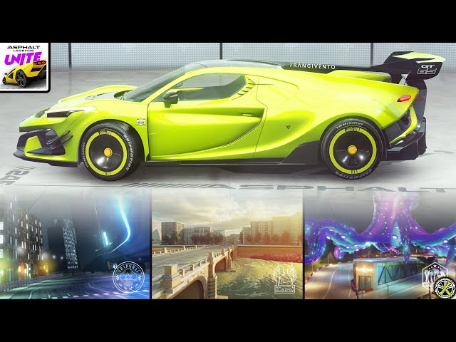 Asphalt Unite | Frangivento GT65 - Test Drive on 3 tracks