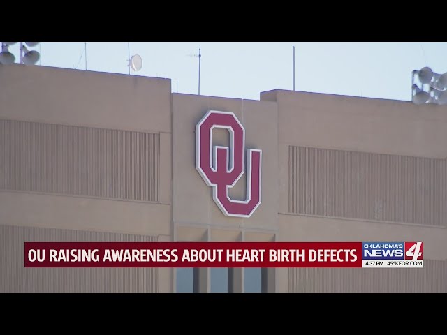 OU raising awareness about heart birth defects