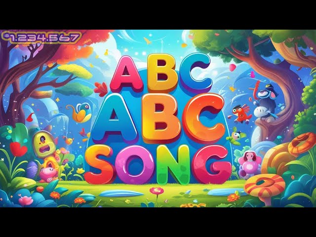 Learns Alphabet ABC | ABCD Song | Nursery Rhymes | Phonics Sounds Song for Children