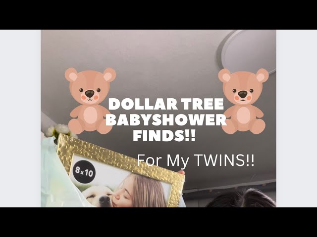 Dollar Tree Finds For My TWINS Babyshower!!