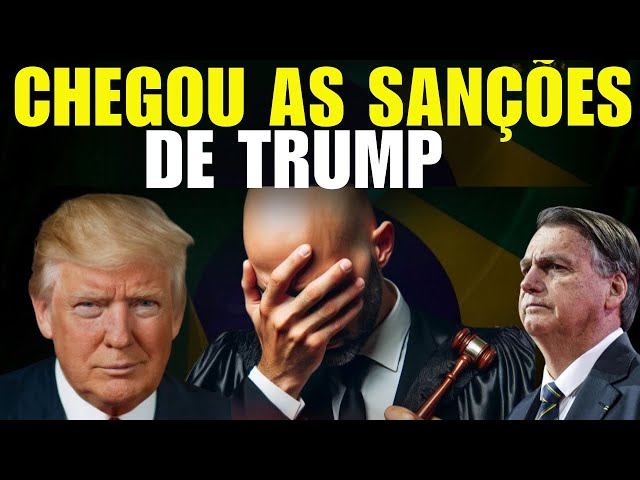 Trump sanciona juízes e funcionários! e o principal promotor de tribunal internacional