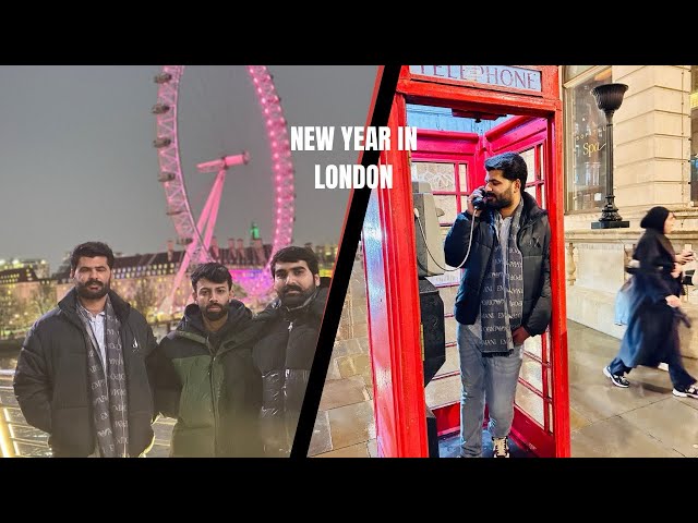 “New Year’s Eve at the London Eye! 🎇🎉”