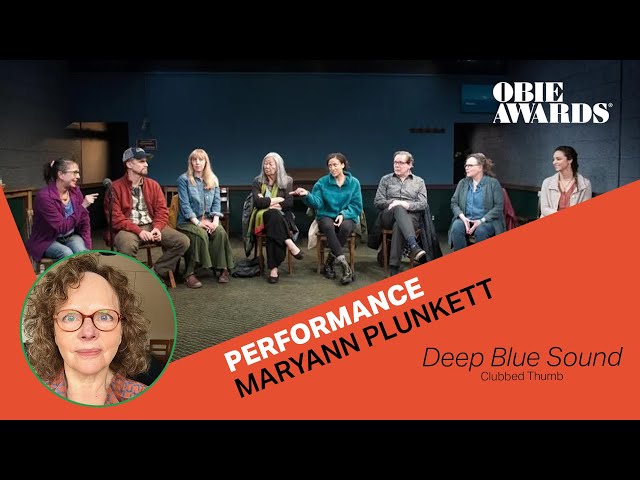 67th Obie Awards: Maryann Plunkett Acceptance Speech