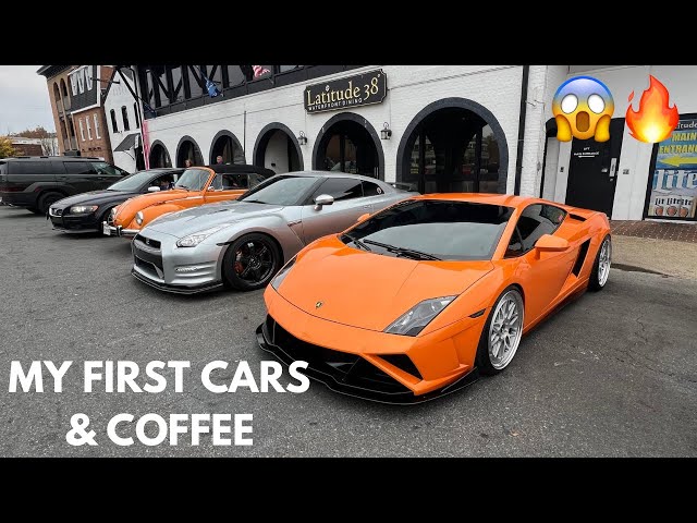 $10M+ IN EXOTICS! MY FIRST CARS & COFFEE EXPERIENCE🏎️☕️