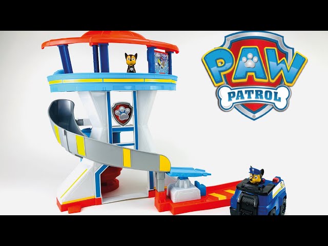 30 Minutes Satisfying with Unboxing PAW Patrol Lookout Tower Emergency Car Laucher Playset ASMR