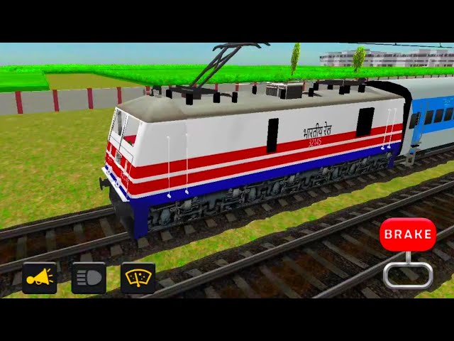 Bhartiye Train Driving Simulator Game | Indiana Train Driving Game