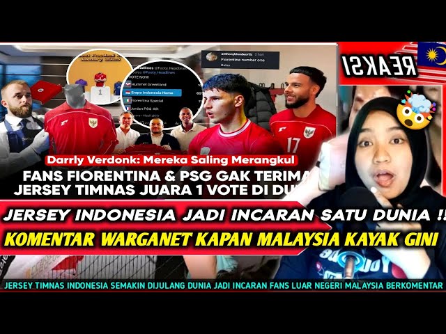 MENDONIA ❗❗ Jersey Timnas Jadi Incaran Satu Dunia ' KAPAN MALAYSIA KAYAK GINI ' Komentar Warganet 🤯🤯