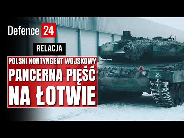 Polska pancerna pięść na straży Łotwy | Relacja