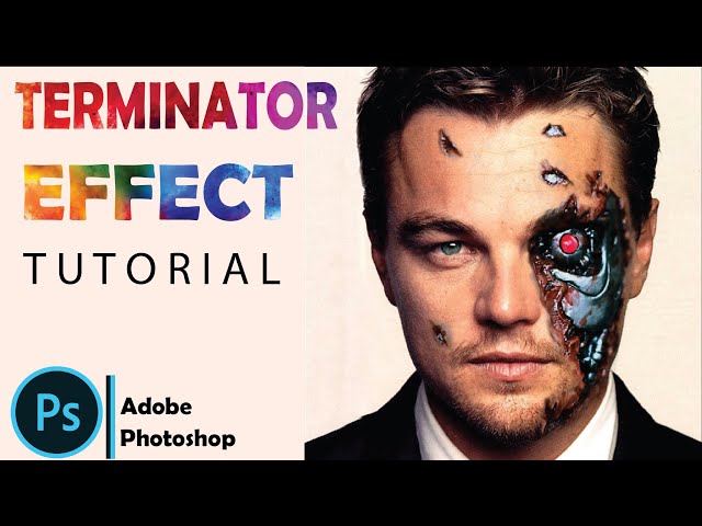 Photoshop tutorial | terminator face | Terminator Effect face #effect