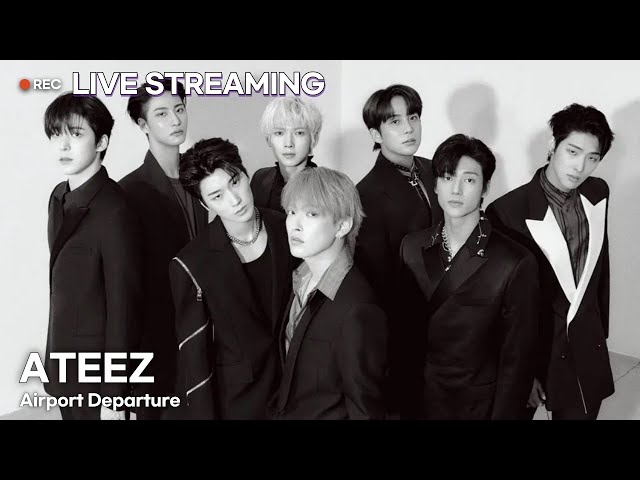 [LIVE] ATEEZ(에이티즈) 인천공항 출국 | ATEEZ Airport Departure