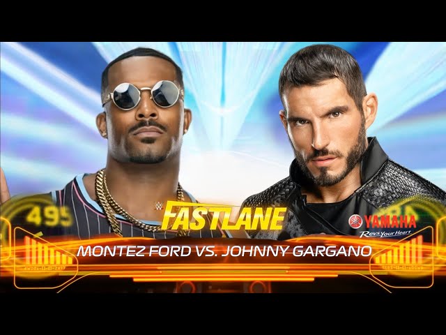 WWE 2K24 Dream Match Johnny Gargano vs. Montez Ford: WWE Fastlane 2025, Dream Matcj