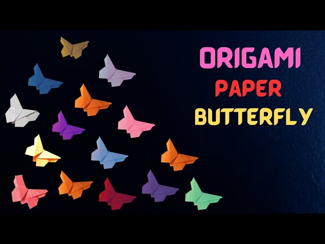 Origami Butterfly - Very Easy