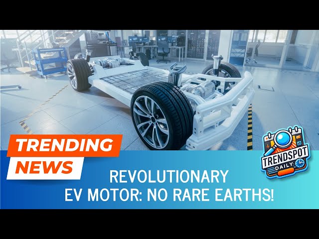 Revolutionary EV Motor - No Rare Earths!