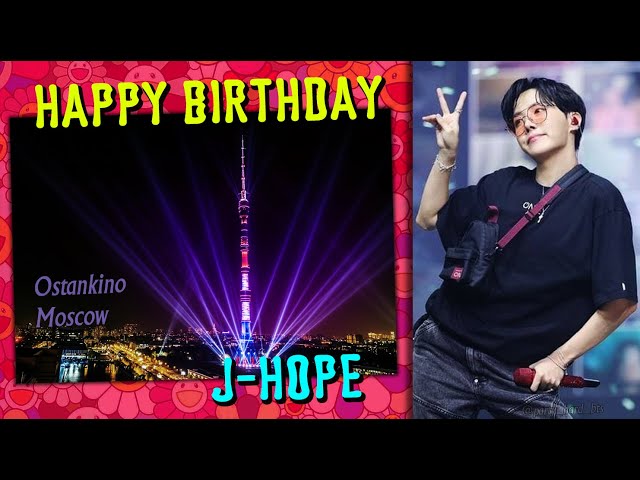 4K • J-HOPE BIRTHDAY BROADCASTING ★ Ostankino, Moscow ~