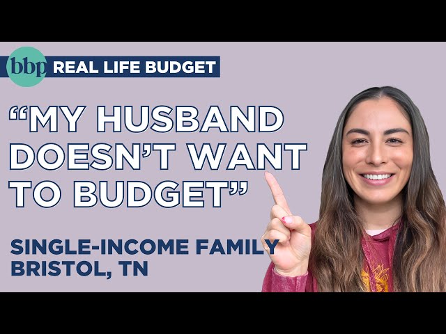 BBP REAL LIFE BUDGET | Struggling to Make Ends Meet on One Income