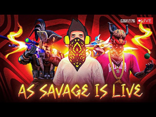 FREE FIRE LIVE😎 A_S SAVAGE IS LIVE 🔥#shortsfeed #freefire