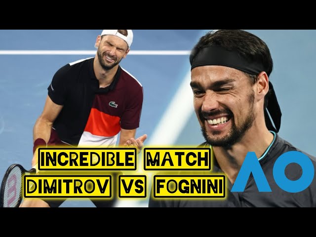 Grigor Dimitrov vs Fabio Fognini Highlights BEFORE AO2025