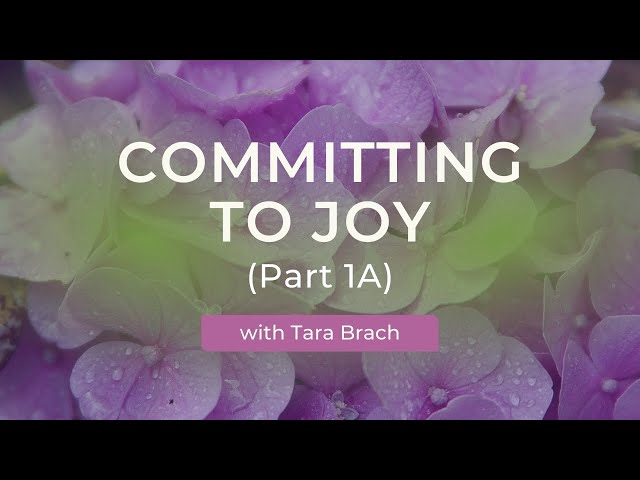 Committing to Joy: Teachings from Tara Brach (Part 1A)