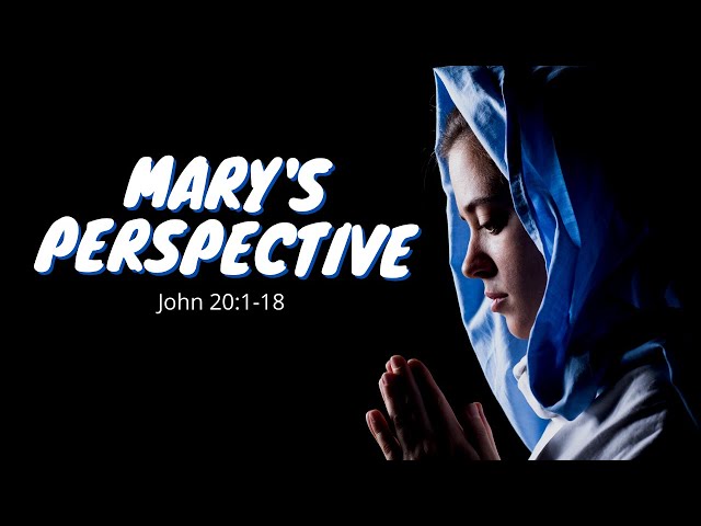 John 20: 1-18, "Mary Magdalene" #sunriseservice