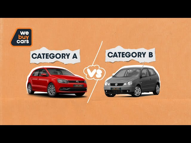 Category A vs Category B | WeBuyCars