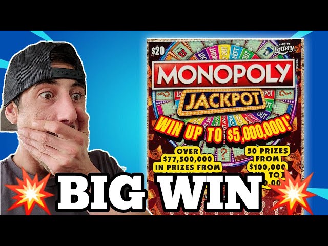 🚀BIG WIN🚀 On a Monopoly Ticket!Im Speechless🔥