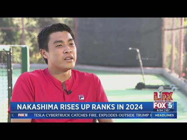 Local star tennis player rises up ranks in 2024