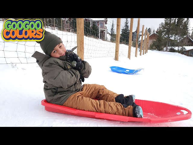 Hurry Up Goo Goo Gaga! Let's Play In The Snow!