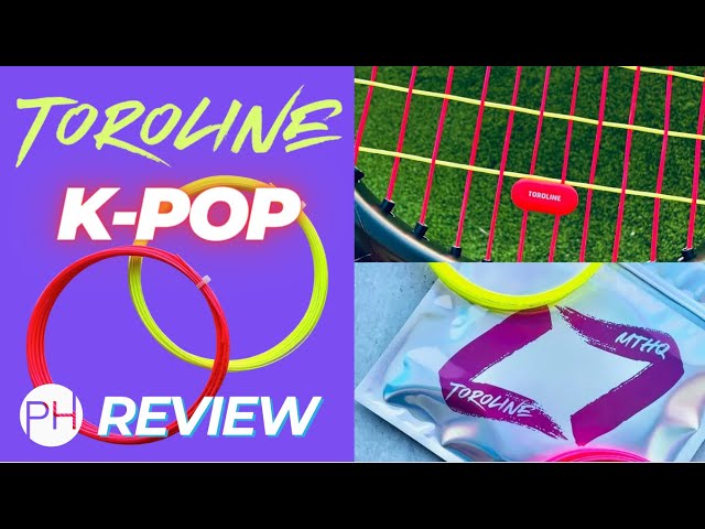 REVIEW: TOROLINE K-POP | Tennis String Review | Hybrid