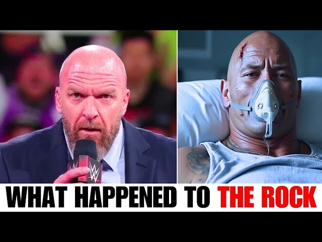 "Triple H Delivers Heartbreaking News About The Rock, Leaving WWE Fans in Shock"