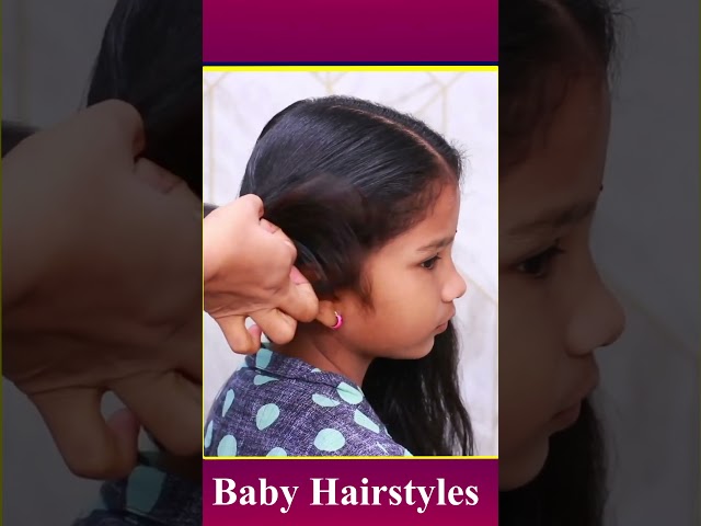 Strict school hairstyle for short hair | #youtube #ytshorts #short #hair #hairstyles #beauty