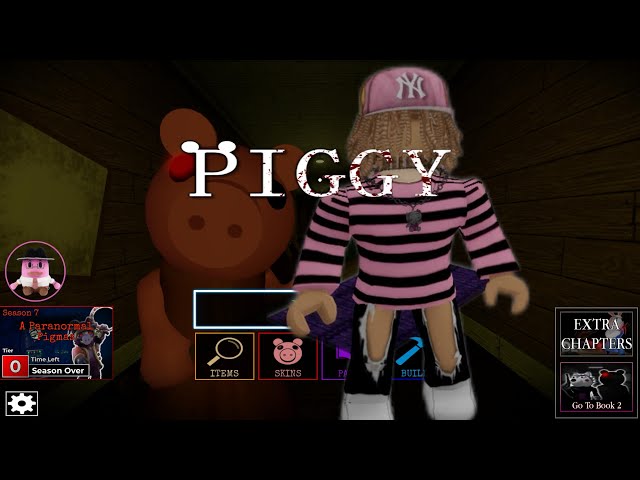 First Time playing PIGGY Character 1 !!!!!!!