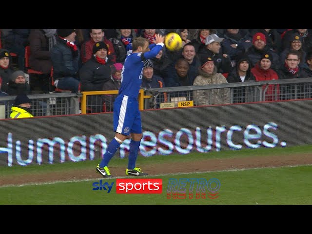 Phil Neville's foul throw disappoints Gary Neville