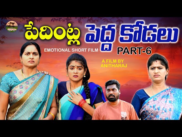 పేదింట్ల పెద్ద కోడలు పార్ట్-6||PEDINTLA PEDHA KODALU VILLAGE EMOTIONAL VIDEO||WEB SERIES||ANITHARAJ