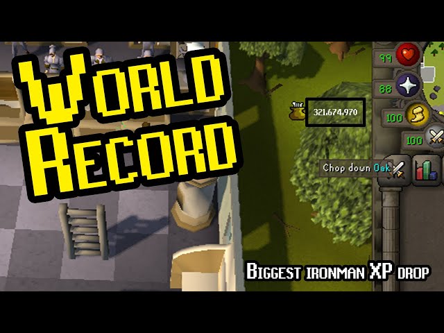 Biggest XP drop EVER (Record Broken!)