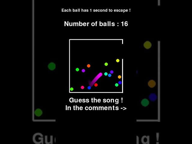 Bouncing Ball Mystery Melodies N°864 #shorts